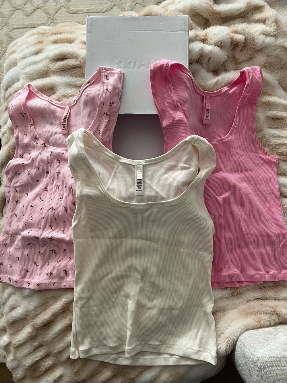 Skims New in Box set of 3 tank tops